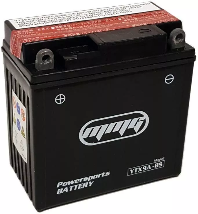 Battery 12V 9AH (MMG YTX9A-BS) For Trailmaster Mid XRX or 150 XRS