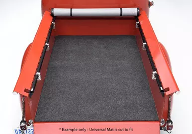 BedRug BMX00D Universal Bed Mat for Trucks w/ Drop In Liner - 66" x 98"
