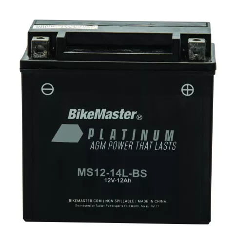BikeMaster HTX14L-FA AGM Platinum II Battery