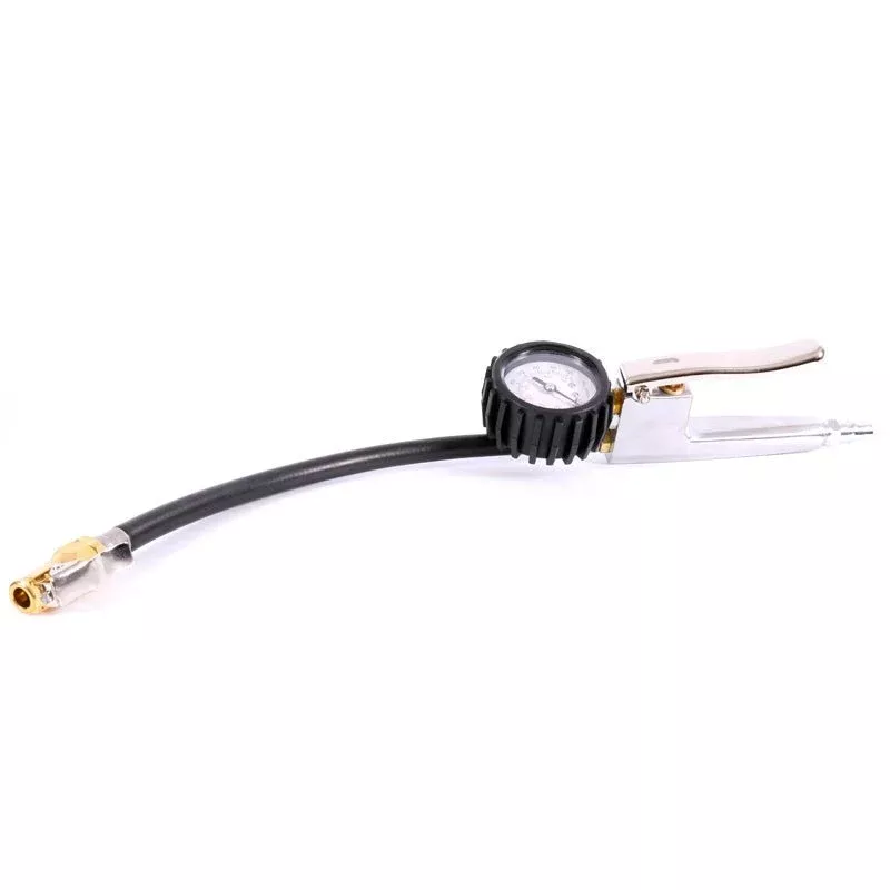 Bikeservice 2'TIRE Inflator Dial Gauge 0-100PSI/700 KPA