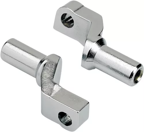 Biltwell Chrome Stepped Footpeg Clevises (0107-1639-05)