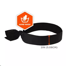 BLACK COOLING BANDANA