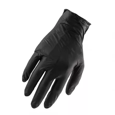 BLACK NITRILE DISP GLOVE