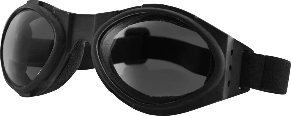 Bobster Bugeye Sunglasses Black With Smoke Lens – BA001