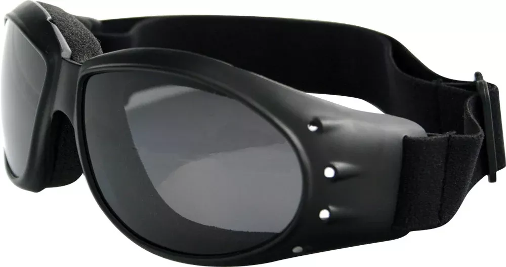 Bobster Cruiser Sunglasses Black With Smoke Lens – BCA001
