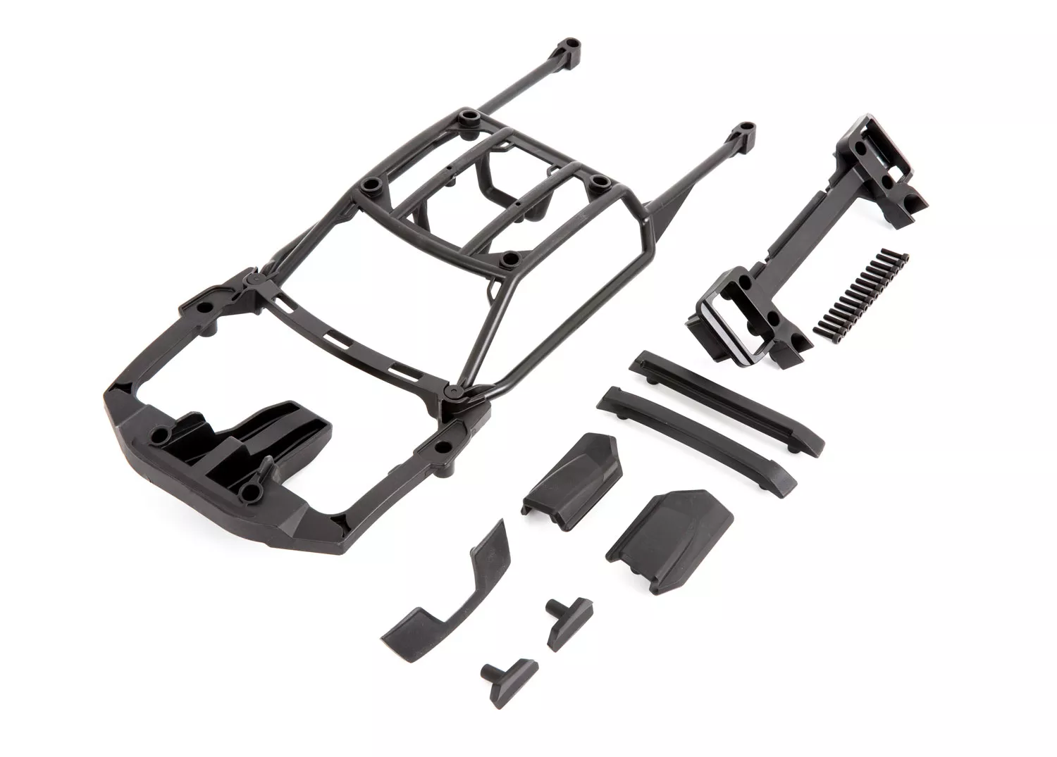 Body Support with Front Mount & Rear Latch/ Skid Pads (Roof) (Left & Right) (fits Sledge)
