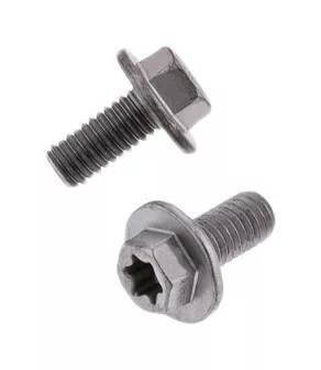 Bolt Hardware Large Euro Torx Flange M6 Bolt Kit