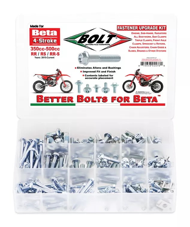 Bolt Hardware Pro Pack Beta RR / RS / RR-S 350cc-500cc