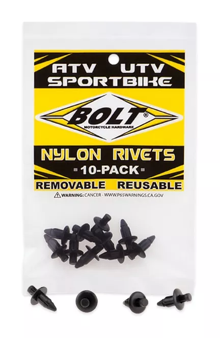 Bolt Hardware Push Rivet Kit