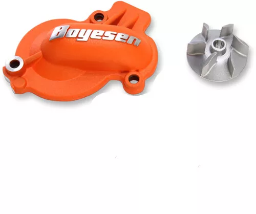 Boyesen Orange Supercooler Water Pump Cover & Impeller Kit (WPK-45AO)