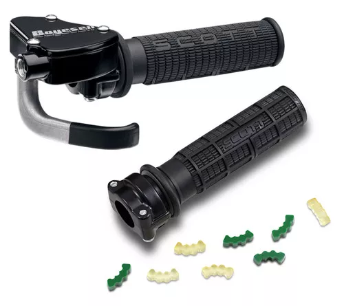 Boyesen Shokout Black ATV Grip System (OSC-008)