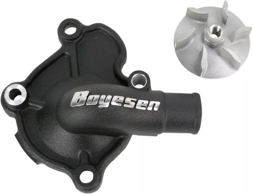 Boyesen Supercooler Black Water Pump Cover & Impeller Kit (WPK-07AB)