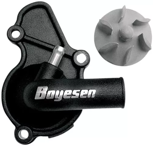 Boyesen Supercooler Black Water Pump Cover & Impeller Kit (WPK-08B)