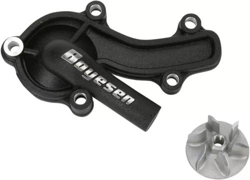Boyesen Supercooler Black Water Pump Cover & Impeller Kit (WPK-09B)