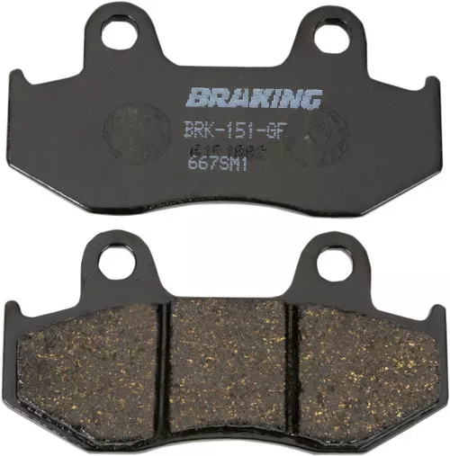 Braking SM1 Semi-Metallic Brake Pads (667SM1)