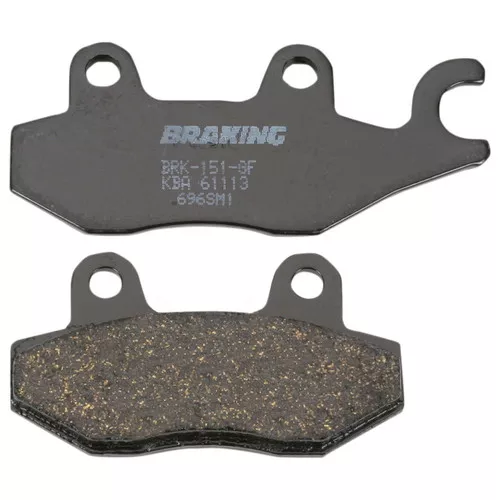 Braking SM1 Semi-Metallic Brake Pads (696SM1)