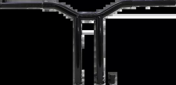 Burly Brand Dominator Handlebar – Raked – 12″ – Black