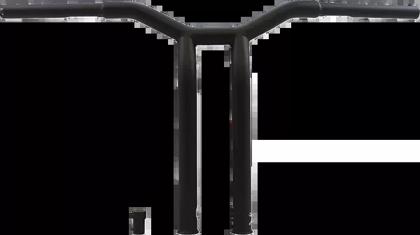 Burly Brand Dominator Handlebar – Raked – 14″ – Matte Black