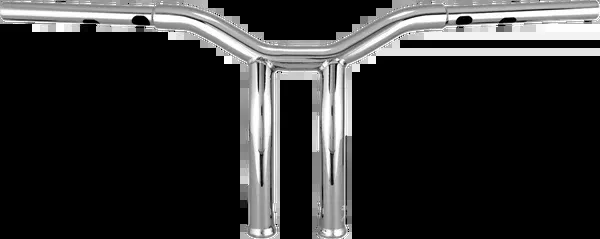Burly Brand Dominator Handlebar – Touring/Softail – 10″ – Chrome