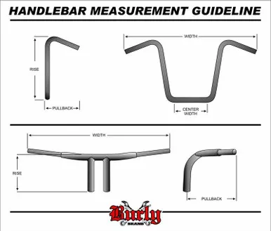 Burly Gorilla 10" Apehangers 1.25" Black - B28-308TB