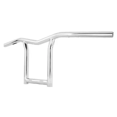 Burly The Sid Chrome Handle Bar 9" Rise 1" Tube (B12-6030C)