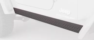 Bushwacker 14002 Black Trail Armor Side Rocker Panels for 1997-06 Jeep Wrangler