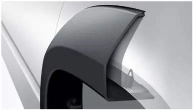 Bushwacker 20902-01 Black Extend-A-Fender Style Smooth 4-Piece Fender Flare Set
