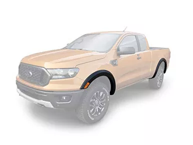 Bushwacker 20955-02 4pc Black OE-Style Smooth Fender Flare Set for Ford Ranger