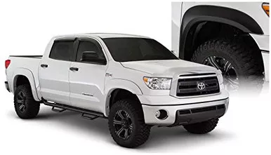 Bushwacker 30916-02 Black Extend-A-Fender Style Smooth Finish Fender Flares