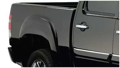 Bushwacker 40082-02 Black OE-Style Smooth Finish Rear Fender Flares