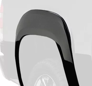 Bushwacker 40084-02 Black Smooth Finish Rear Fender Flares