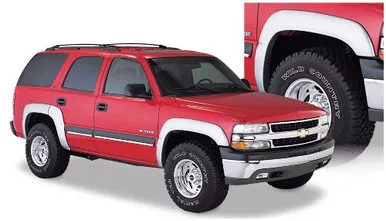 Bushwacker 40911-02 Black Extend-A-Fender Style Smooth Finish Fender Flares