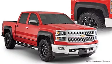 Bushwacker 40964-02 Front & Rear Extend-A-Fender Flares for Chevy Silverado