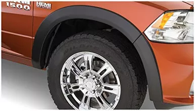 Bushwacker 50049-02 Black OE-Style Smooth Finish Front Fender Flares