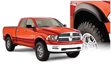 Bushwacker 50914-02 Dodge Extend-A-Fender Flare - Set of 4, Black