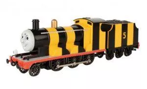 Busy Bee James Loco with Moving Eyes - HO Scale (Thomas The Train) Bachmann Train HO Scale