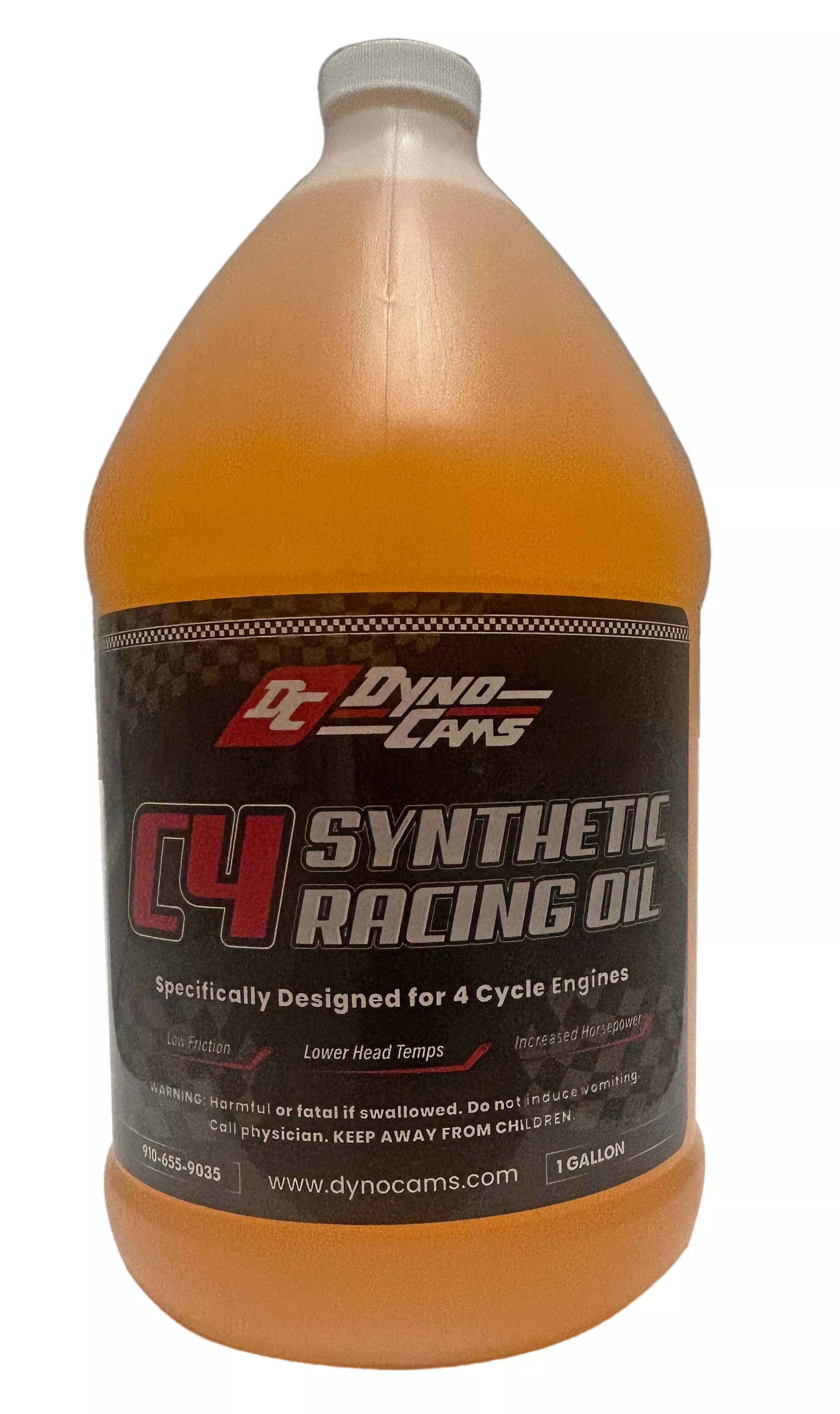 C4 Hi-Performance Racing Oil Gallon | 4-Cycle Engine Oil