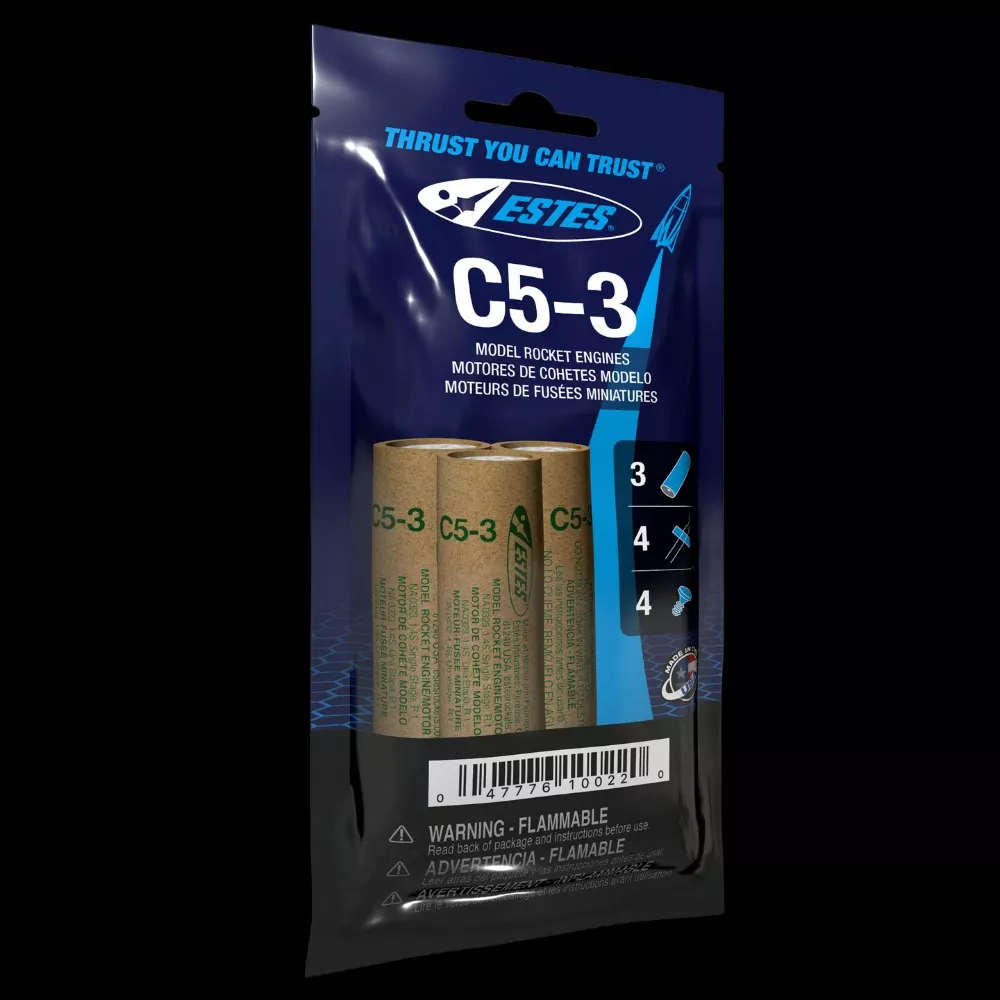C5-3 Model Rocket Engines (3pk)