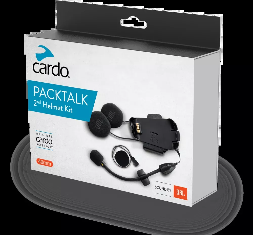Cardo Packtalk 2ND Helmet JBL Kit – ACC00010