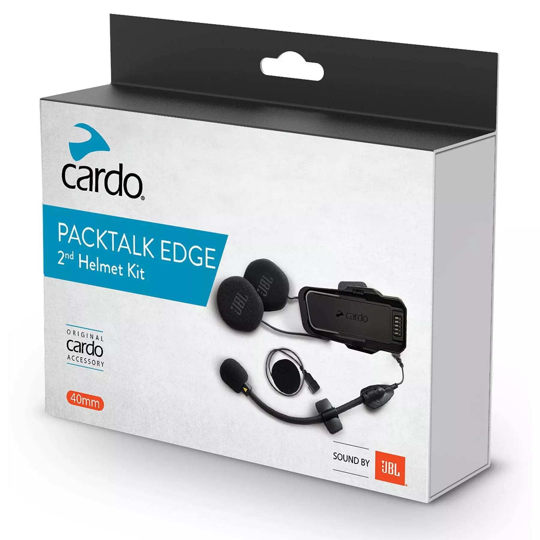 Cardo Packtalk Edge Intercom 2nd Helmet Kit JBL ACC00011