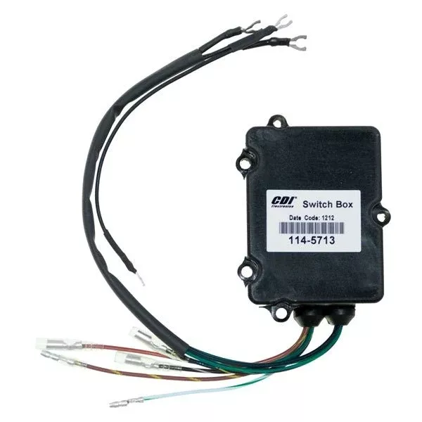 CDI Mercury Switch Box, 2 Cylinder: 114-5713