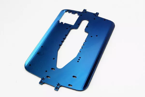 Chassis, 6061-T6 Aluminum (4.0mm) (Blue) (Maxx Series)