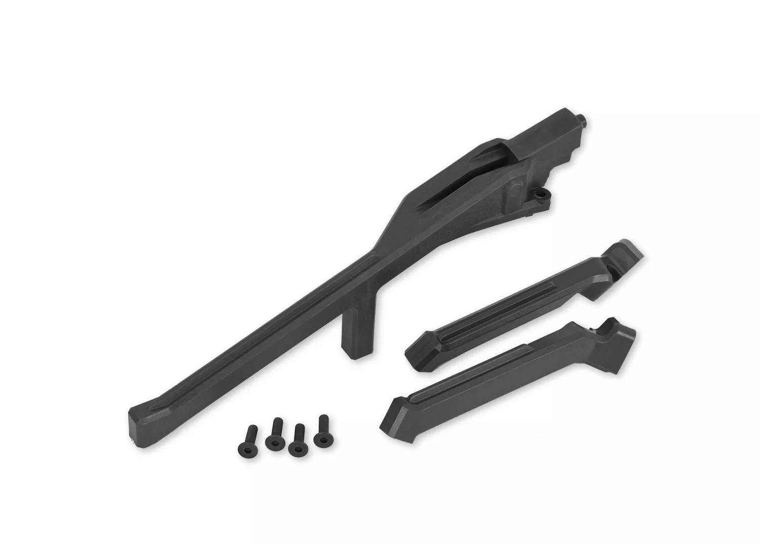 Chassis Braces (Rear (1), Rear Tower (2)) & Hardware (Fits Sledge)