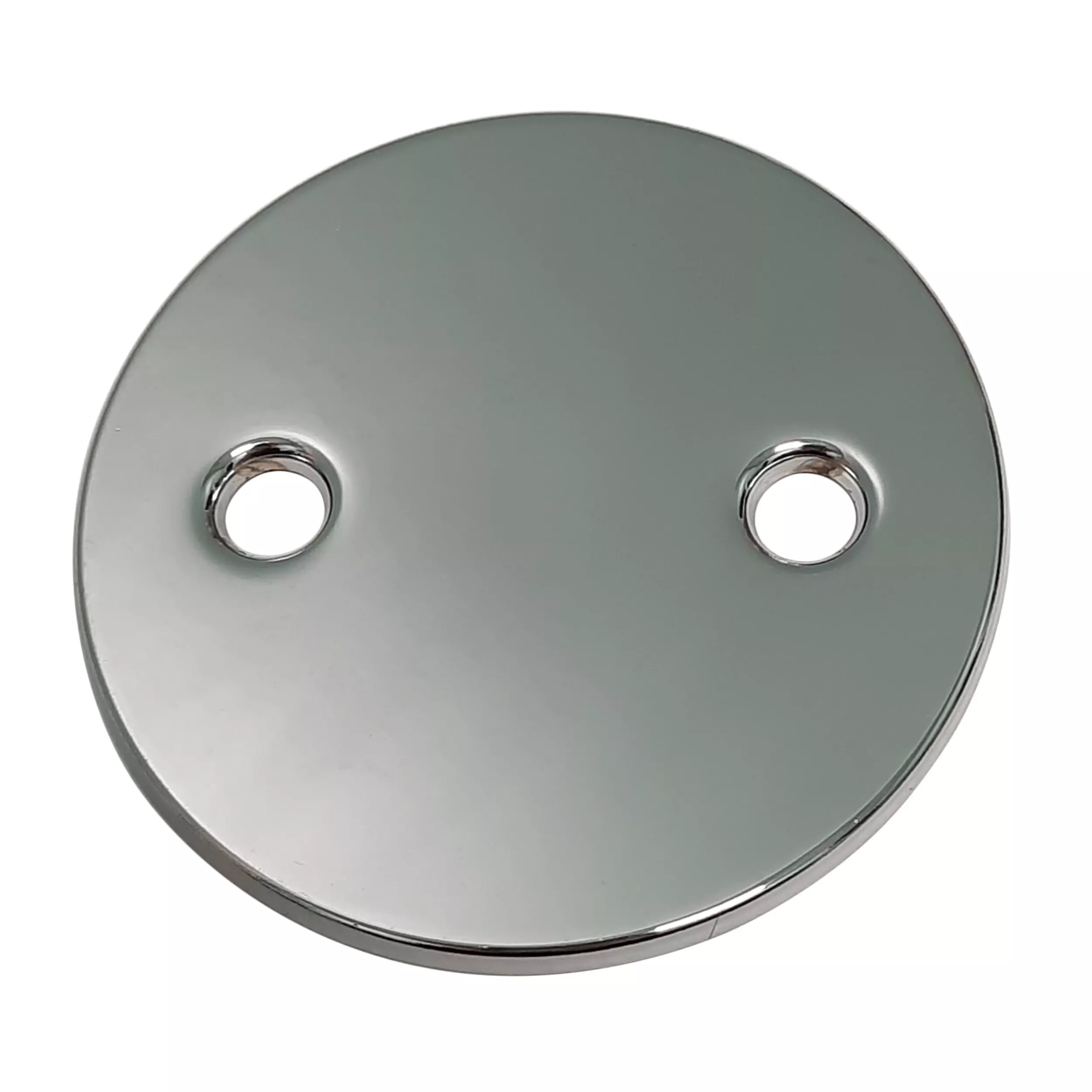 Chrome Timer Cover, Plain (32582-85) For Harley-Davidson