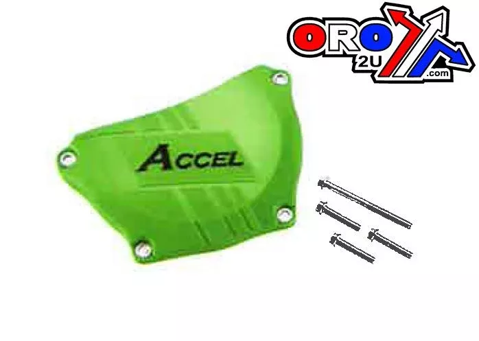 CLUTCH COVER PLASTIC PROTECTOR, ACCEL CCP-301 KX 250 F 09-16