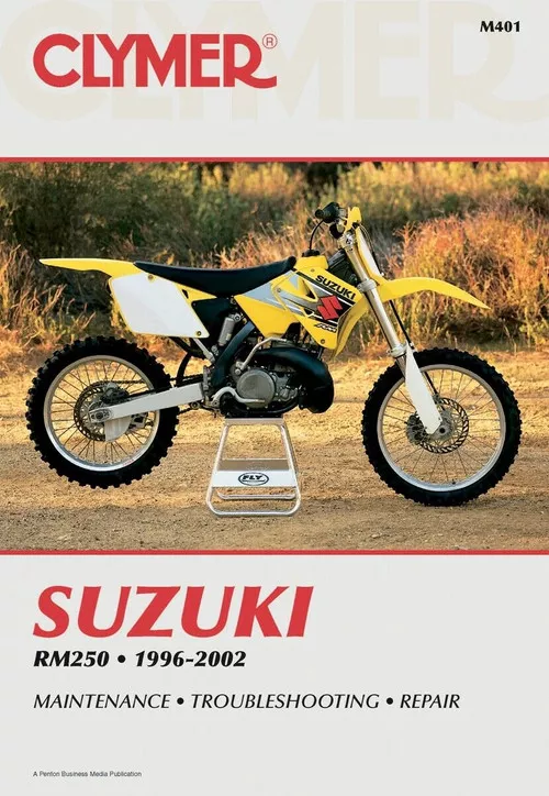 Clymer Repair/Service Manual '96-02 Suzuki RM250 (M401)