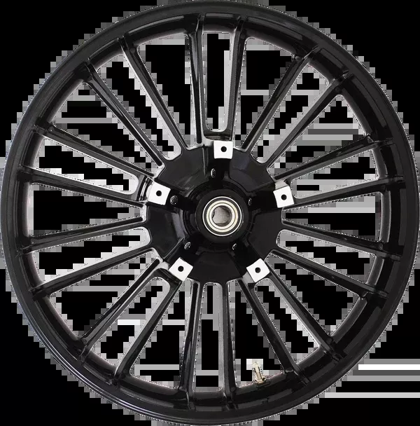 Coastal Moto Wheel – Atlantic 3D – Front – Dual Disc/With ABS – Black – 21×3.5