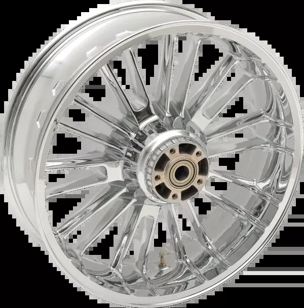 Coastal Moto Wheel – Atlantic 3D – Rear – Single Disc/With ABS – Chrome – 18×5.5