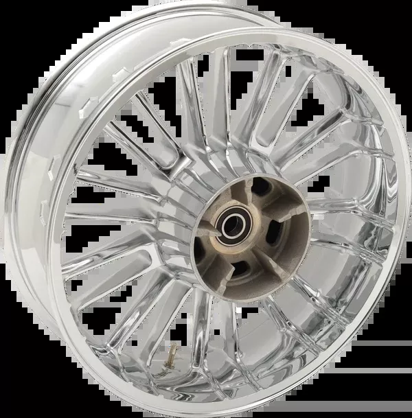 Coastal Moto Wheel – Atlantic 3D – Rear – Single Disc/Without ABS – Chrome – 18×5.5 – ’09+ FL
