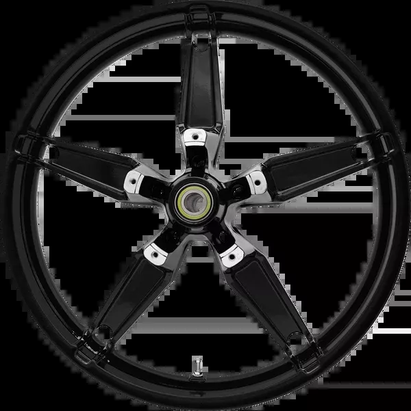 Coastal Moto Wheel – Daytona – Front – Dual Disc/With ABS – Black – 21×3.5